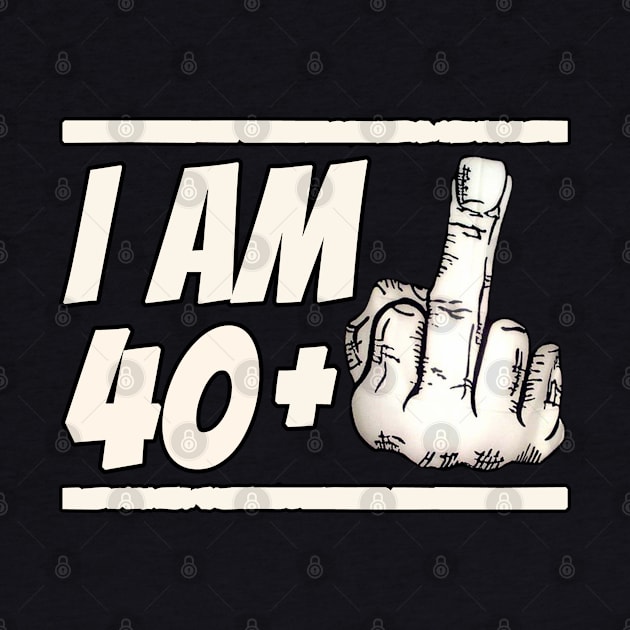 Milestone 41st Birthday - Gag Bday Joke Gift Idea: 40+1 by Trendo